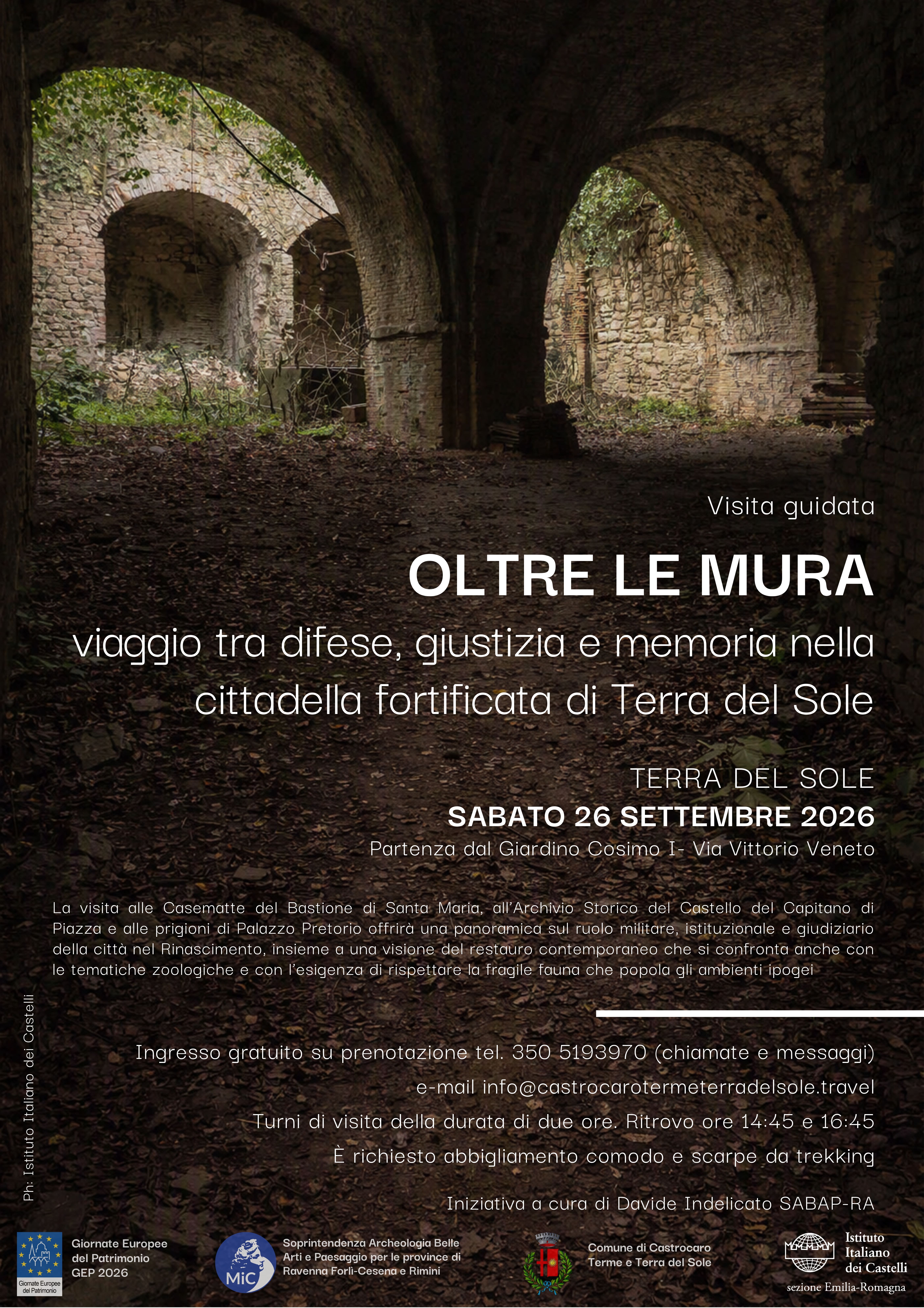 Oltre le mura: viaggio tra difese, giustizia e memoria nella cittadella fortificata di Terra del Sole